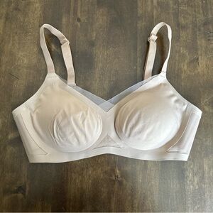 Honeylove Bra Size Small (34 B/C) Beige Comfy Sexy Crossover Everyday Staple